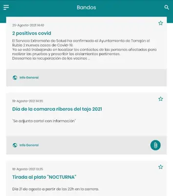 Torrejón el Rubio Informa android App screenshot 0